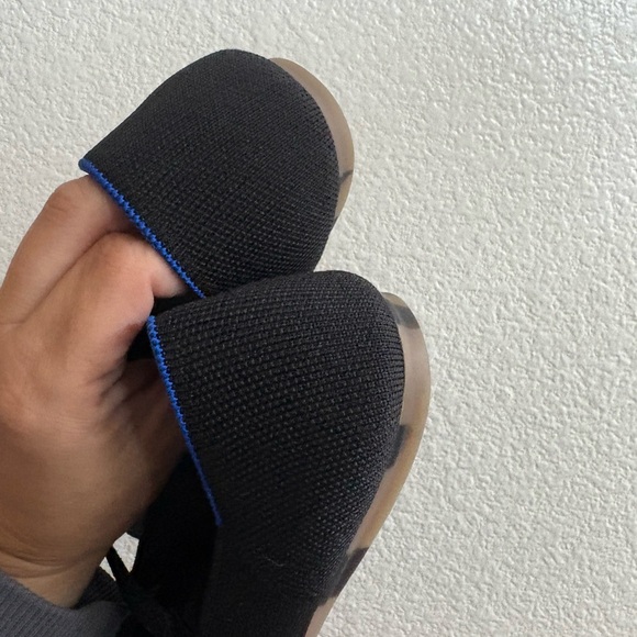 Rothy’s The Square Mary Jane Black Women’s Size 10 | Comfortable Washable Flats - Picture 4 of 6